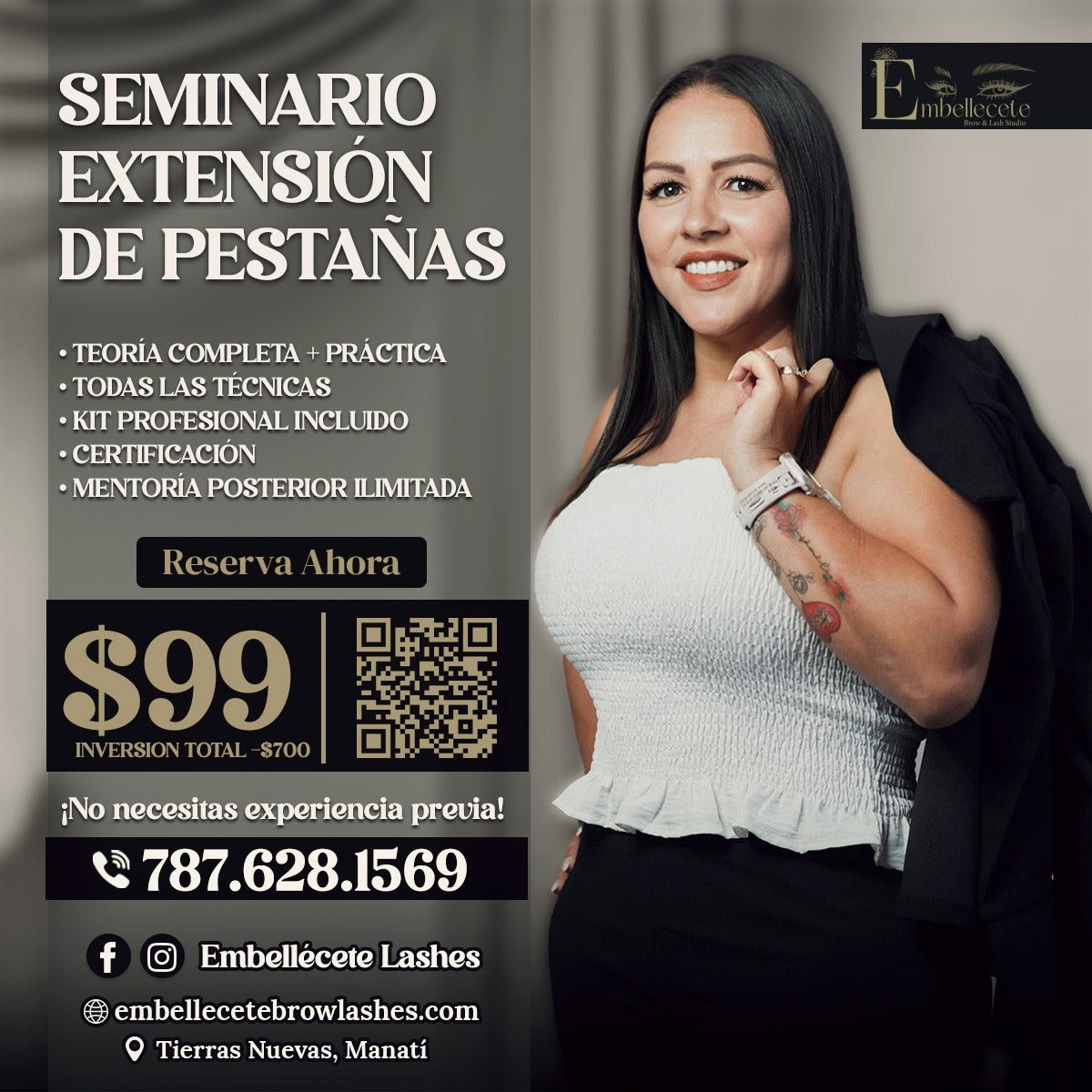 Seminario Extensiones De Pestañas
