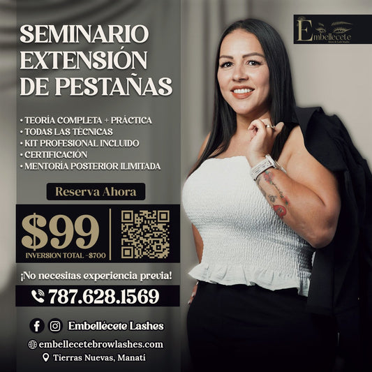 Reservación Seminario de Extensiones de Pestañas